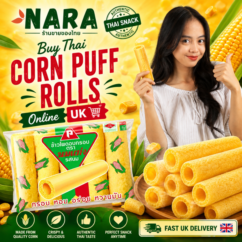 Crispy Thai Corn Roll Snack