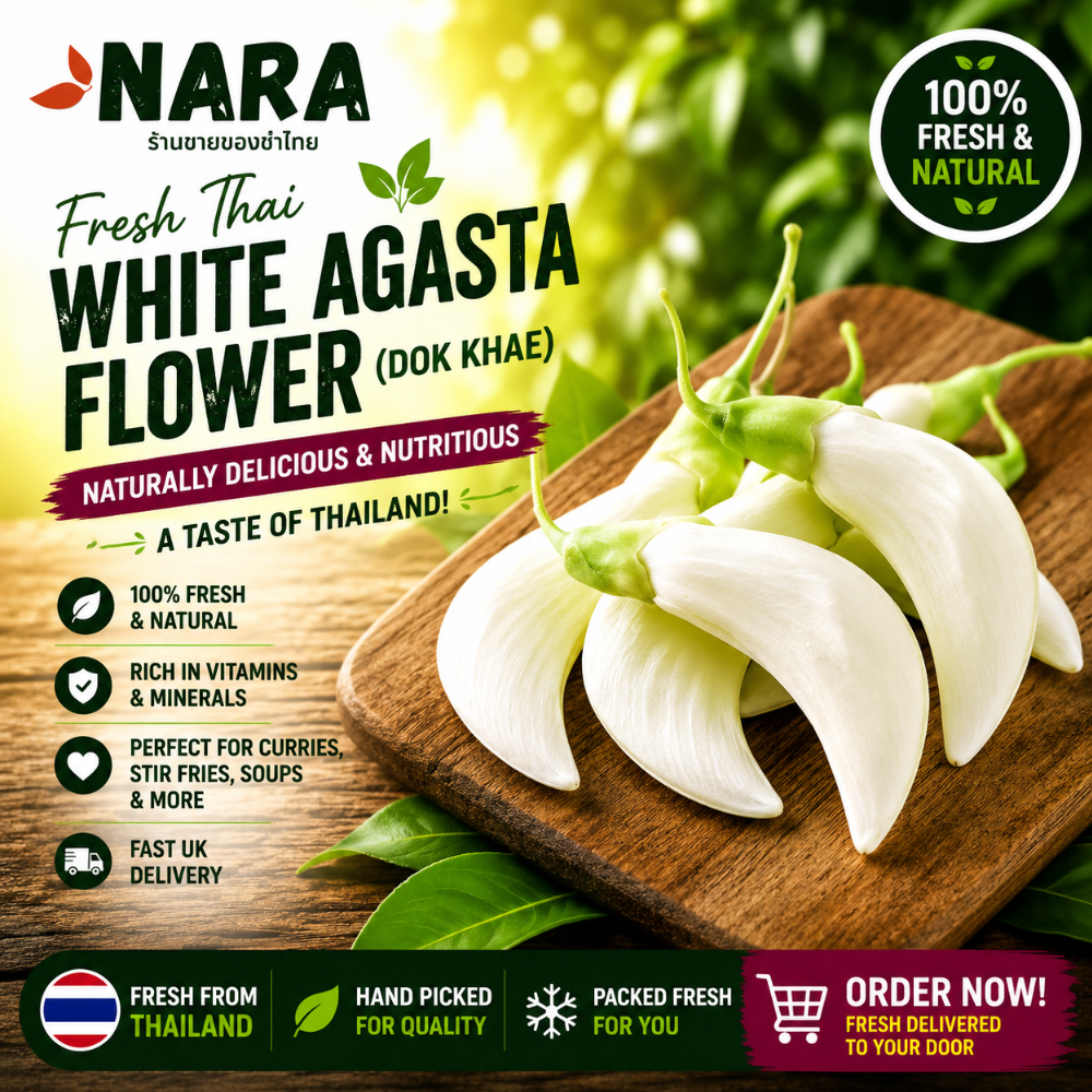 Buy Fresh Thai White Agasta Flowers Online UK