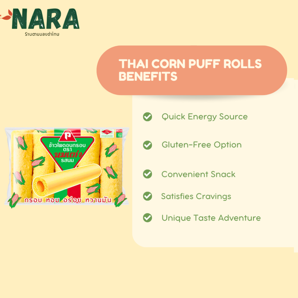 Authentic Thai Corn Puff Rolls